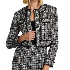 Generation Love  Zio Plaid Tweed Jacket, Brand New with Tag, Size XS
